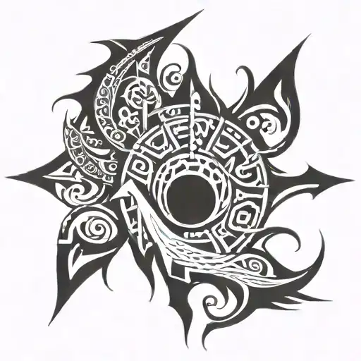 The pain of enlightenment tattoo design idea