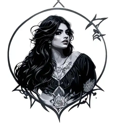 Alexis tattoo design idea