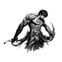 Eren Founding Titan tattoo design idea