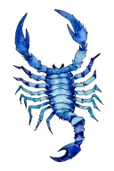 Scorpio tattoo design idea