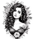 mamma tattoo design idea