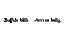 "Buffalo bills Amari an bully" tattoo design idea