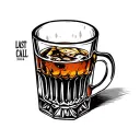 bourbon glass last call 2016 tattoo design idea