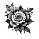 Stippling tattoo design idea