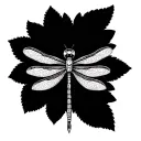 Dragonfly Mandala tattoo design idea