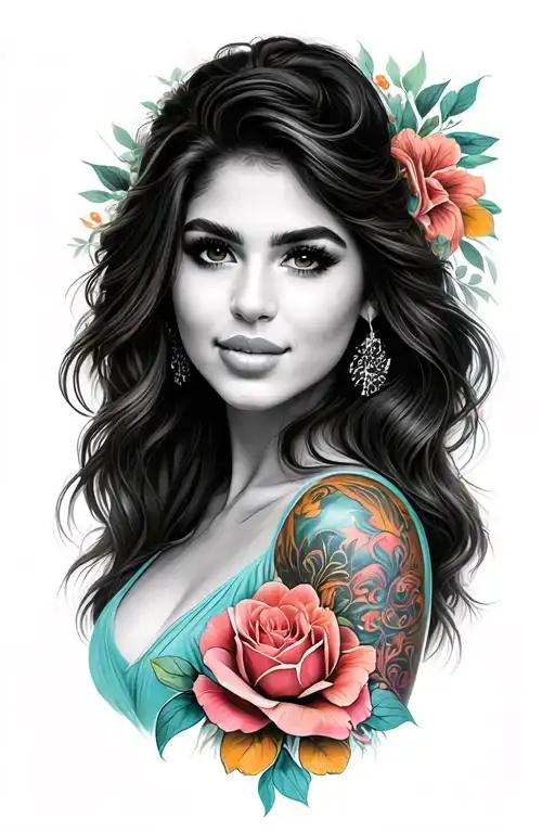 Layla tattoo design idea