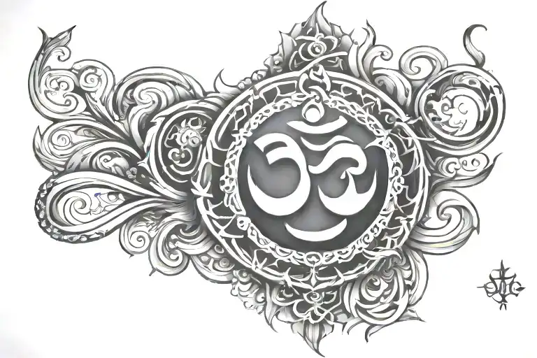 Om Owns me tattoo design idea