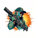 Apex Legends tattoo design idea