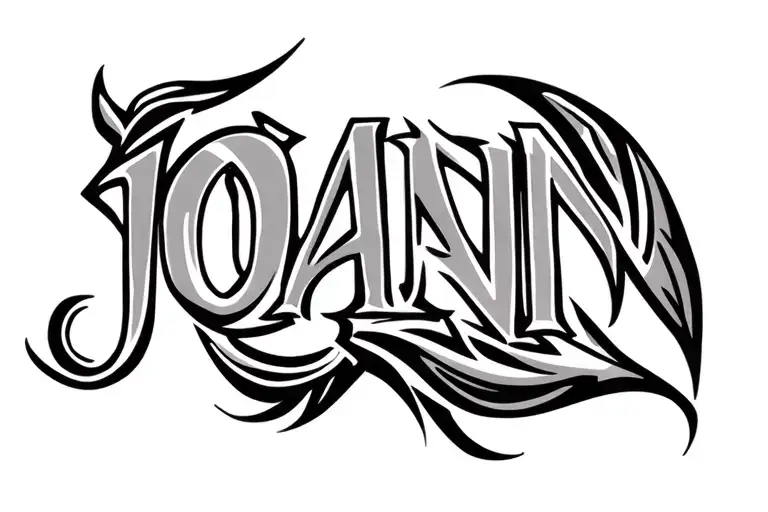 name joann tribal design tattoo design idea