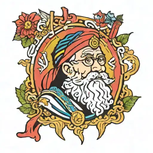 Moses South Park tattoo design idea