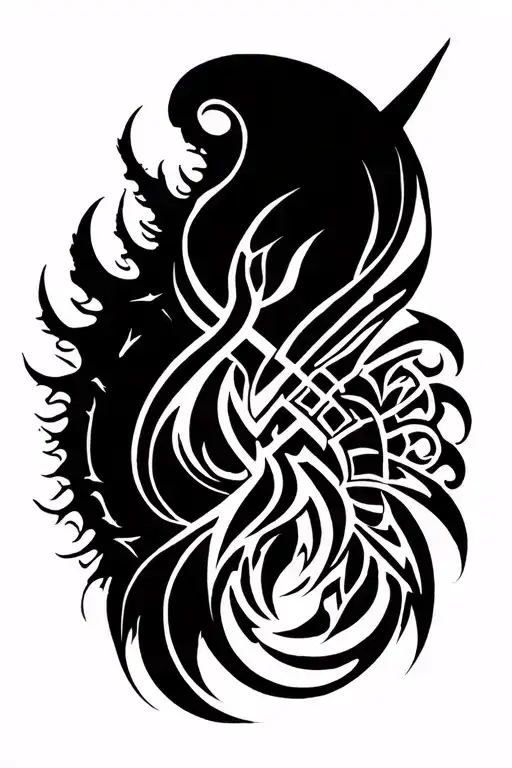 God Of War Ragnarok tattoo design idea