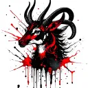 virgo capricorn zodiac tattoo design idea