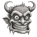 trollface tattoo design idea
