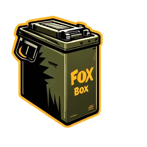 "Fox Box" "Fox Box" mobile battery logo for the military. Logo needs to project strength and protection. tattoo design idea