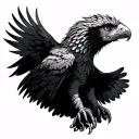 Harpy Eagle tattoo design idea