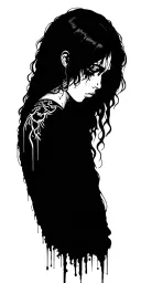 Depression tattoo design idea