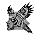 Mayan tattoo design idea