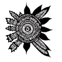 Mayan tattoo design idea