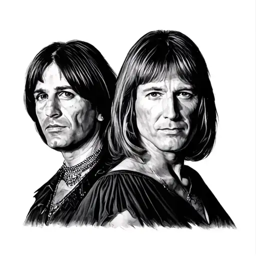 Abba tattoo design idea