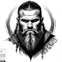 Ragnar Lothrbrok tattoo design idea
