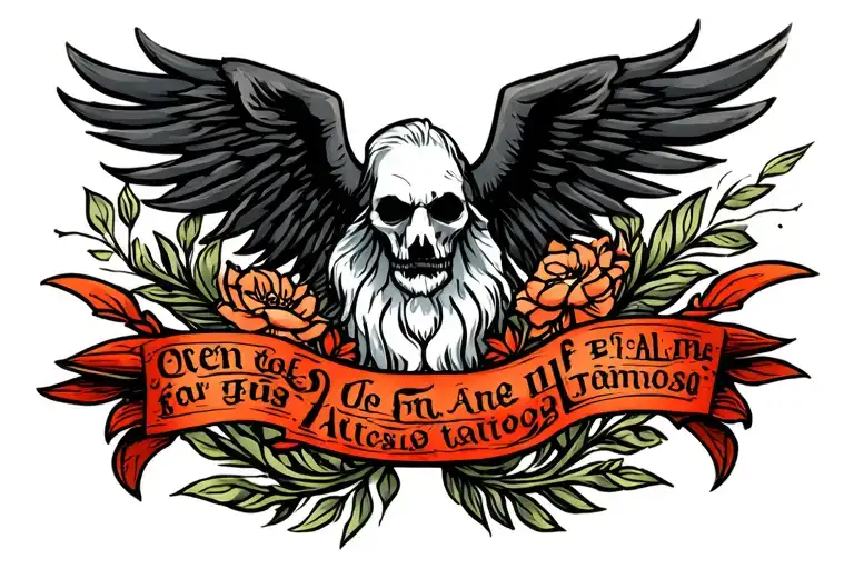 Psalms tattoo design idea