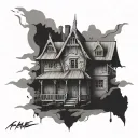 Kame House tattoo design idea