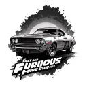 Fast And Furious tattoo design idea
