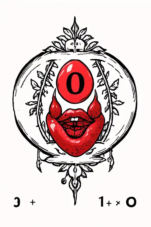 blood type 0+ blood type tattoo design idea
