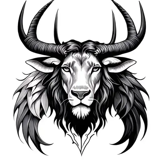 Include the following zodiac symbol, Gemini, Virgo, Leo, Taurus and make it a very unique tattoo design  tattoo design idea