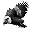 Harpy Eagle tattoo design idea