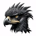 Harpy Eagle tattoo design idea