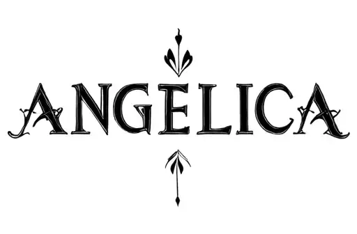 "Angelica" tattoo design idea