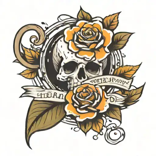 thinkin bout you with wedding date 9.9.24 tattoo design idea