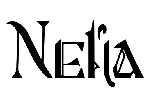 "Nekia" tattoo design idea