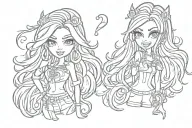 Bratz logo tattoo design idea