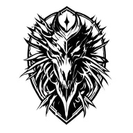 Skyrim logo tattoo design idea
