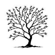 rowan tree tattoo design idea
