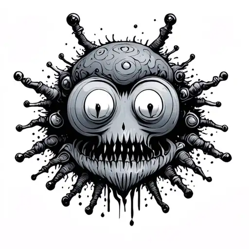 Beholder tattoo design idea