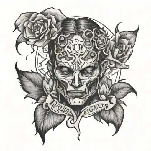 mental illness survivor tattoo design idea