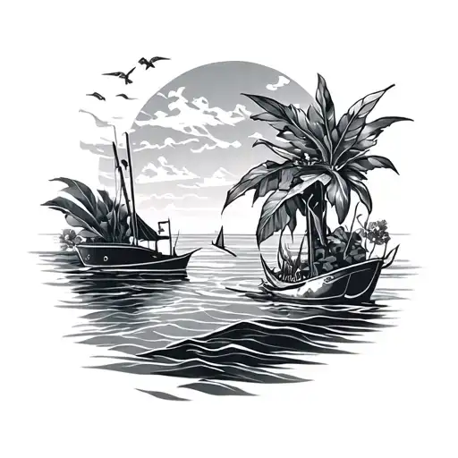 Curacao tattoo design idea