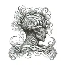 Overthinking tattoo design idea