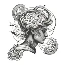 Overthinking tattoo design idea