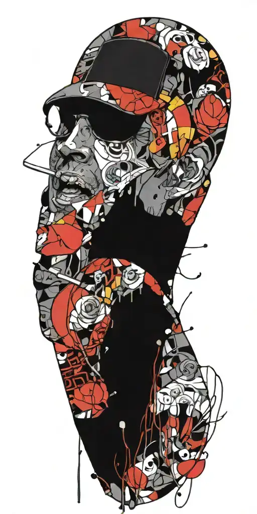 comics tattoo design idea