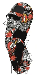 comics tattoo design idea