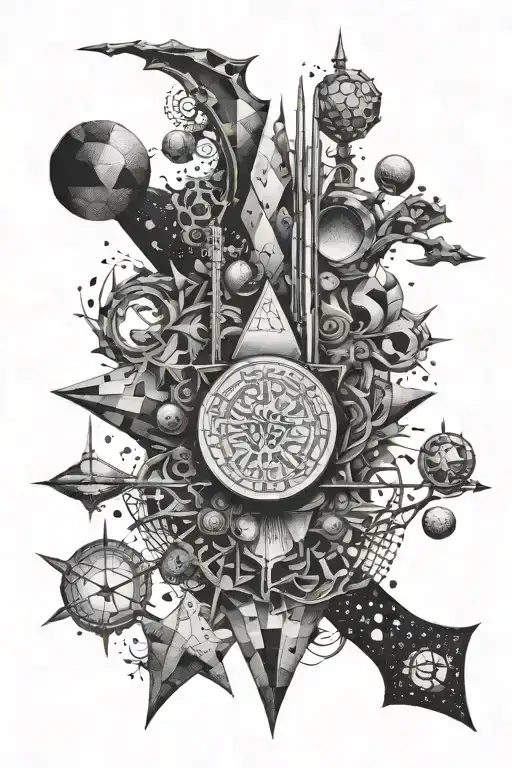 risk and reward  tattoo design idea