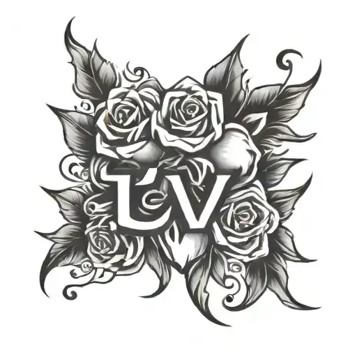 Fuck Love tattoo design idea