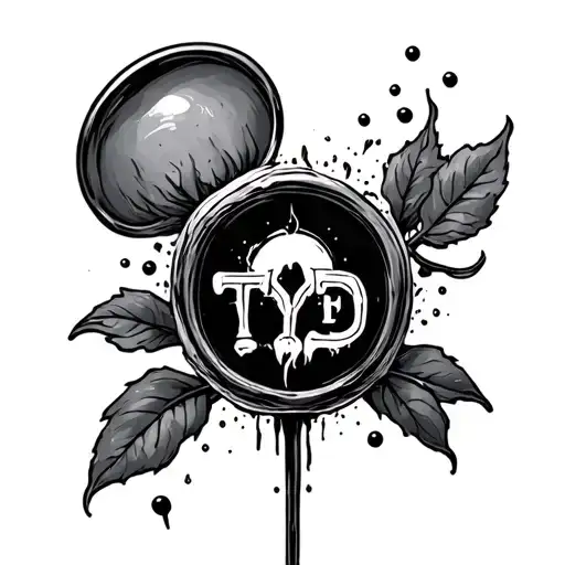 Blood Type tattoo design idea