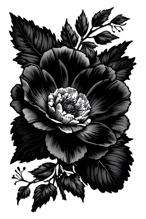 "Perfectly imperfect" primrose flower tattoo design idea