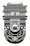 taiwan inspired tattoo design idea