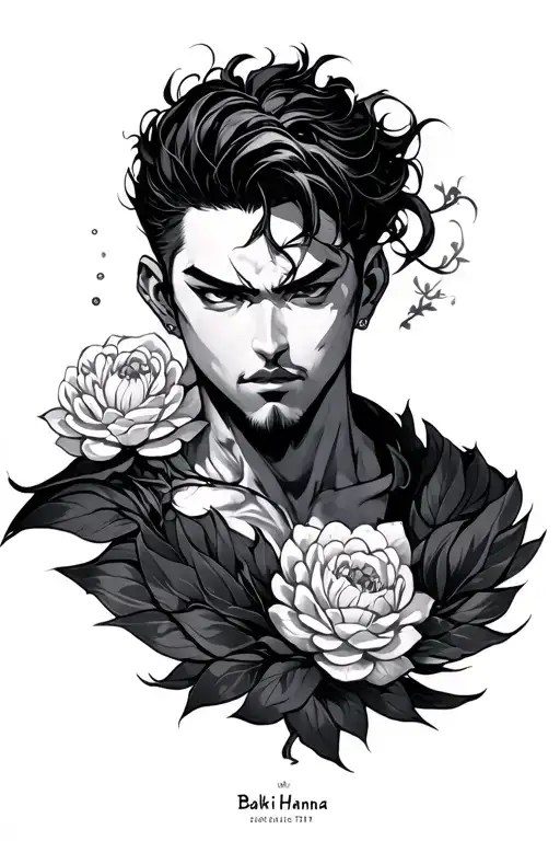 Baki Hanma tattoo design idea